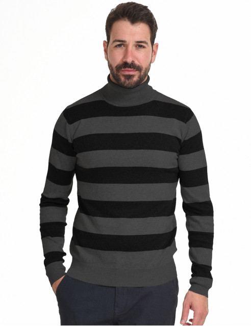 Smart fashion ανδρική πλεχτή  μπλούζα