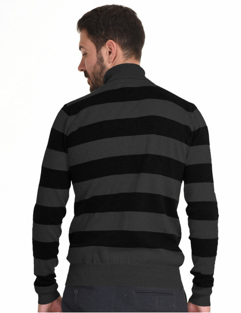 Smart fashion ανδρική πλεχτή  μπλούζα