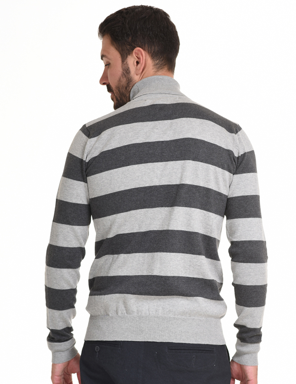 Smart fashion ανδρική πλεχτή μπλούζα