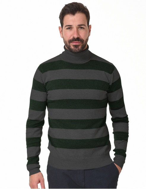 Smart fashion ανδρική πλεχτή  μπλούζα
