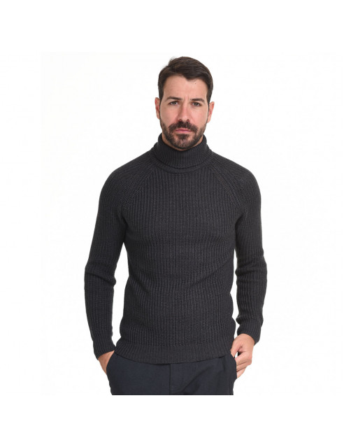Smart fashion ανδρική πλεχτή  μπλούζα