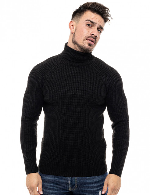 Smart fashion ανδρική πλεχτή μπλούζα