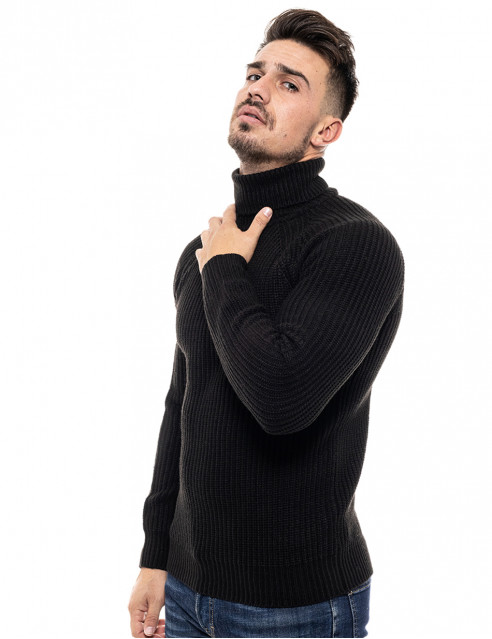 Smart fashion ανδρική πλεχτή μπλούζα