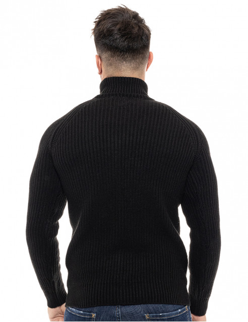Smart fashion ανδρική πλεχτή μπλούζα