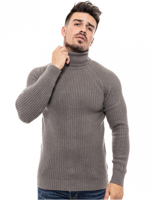 Smart fashion ανδρική πλεχτή μπλούζα