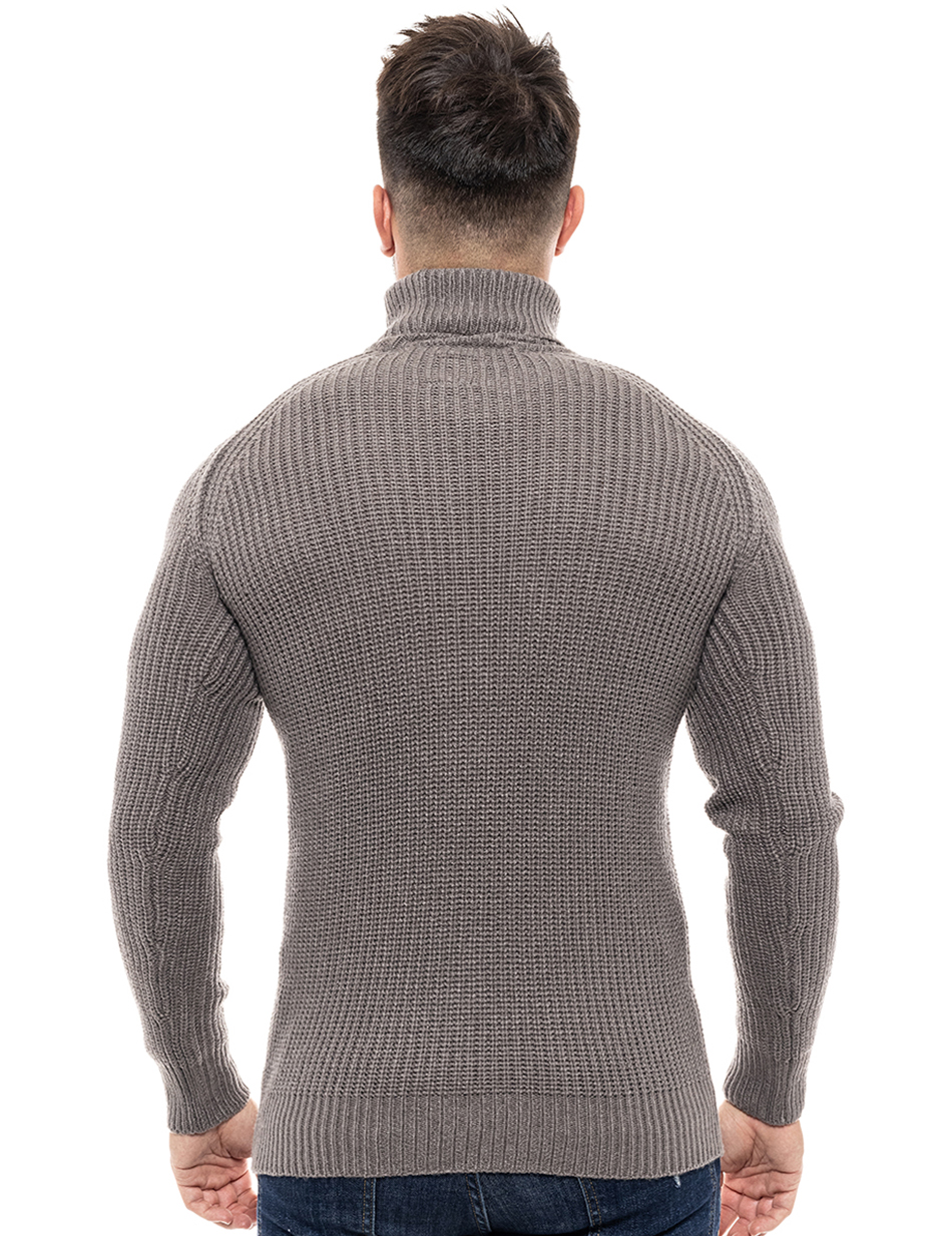 Smart fashion ανδρική πλεχτή μπλούζα