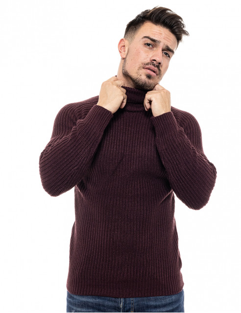 Smart fashion ανδρική πλεχτή μπλούζα