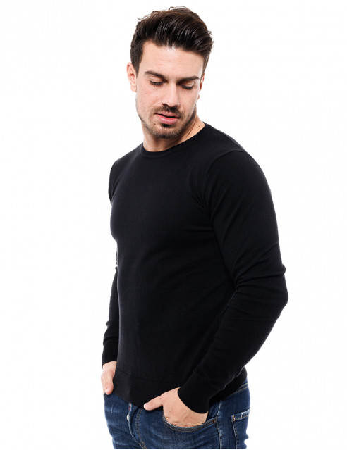 Smart fashion ανδρική πλεχτή μπλούζα
