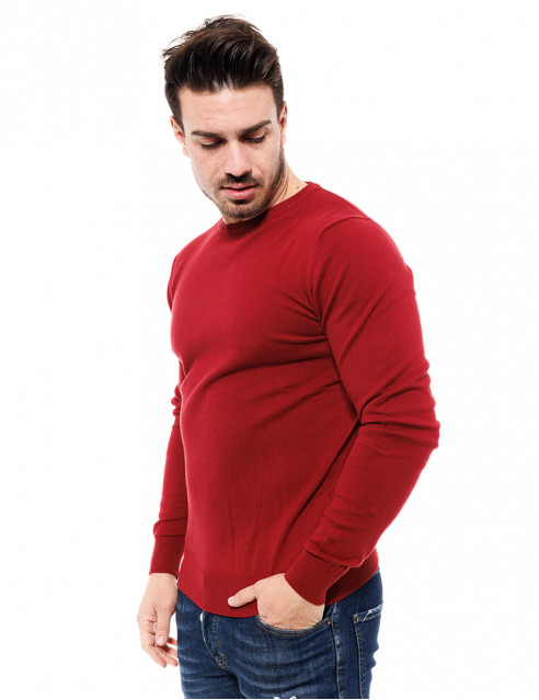 Smart fashion ανδρική πλεχτή μπλούζα