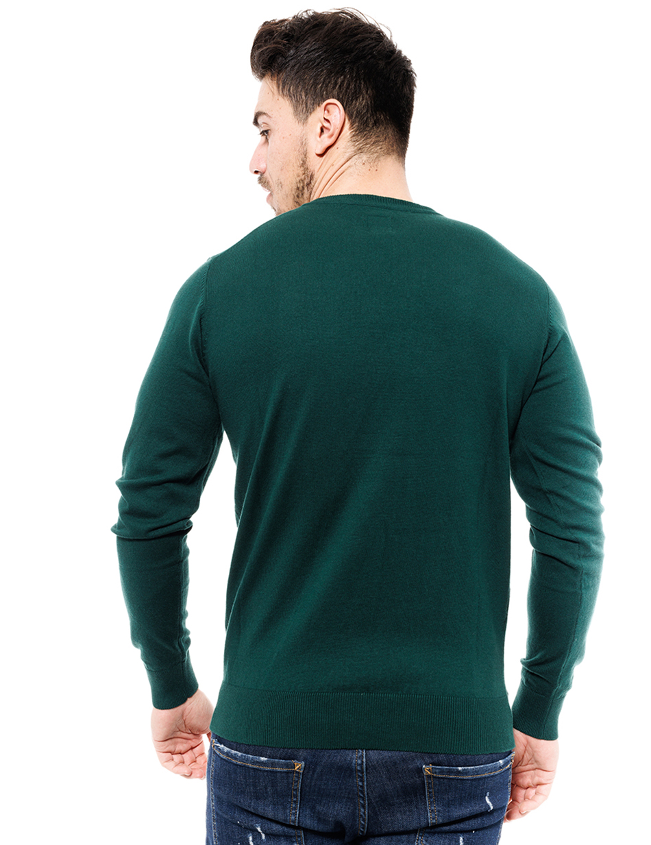 Smart fashion ανδρική πλεχτή μπλούζα