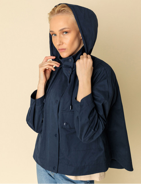 Biston fashion γυναικείο κοντό πανωφόρι