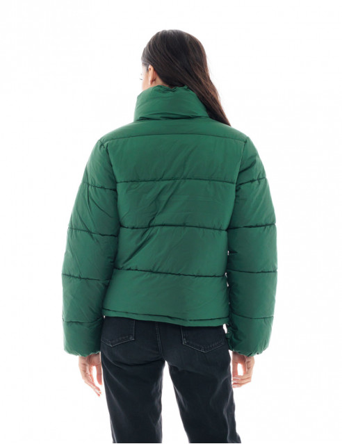 Biston fashion γυναικείο κοντό μπουφάν με ψηλό γιακά