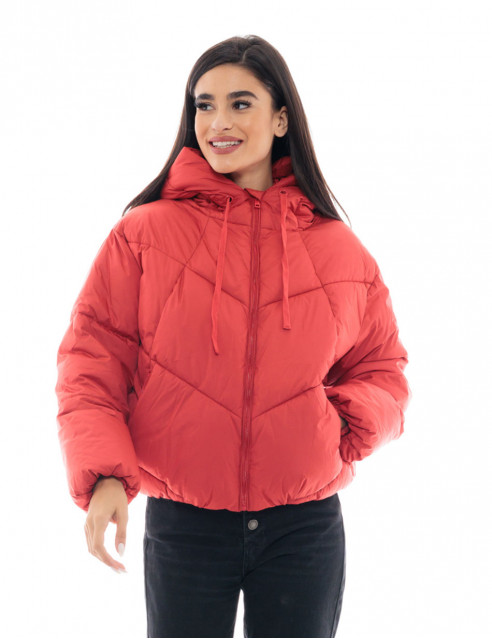 Biston fashion γυναικείο κοντό μπουφάν