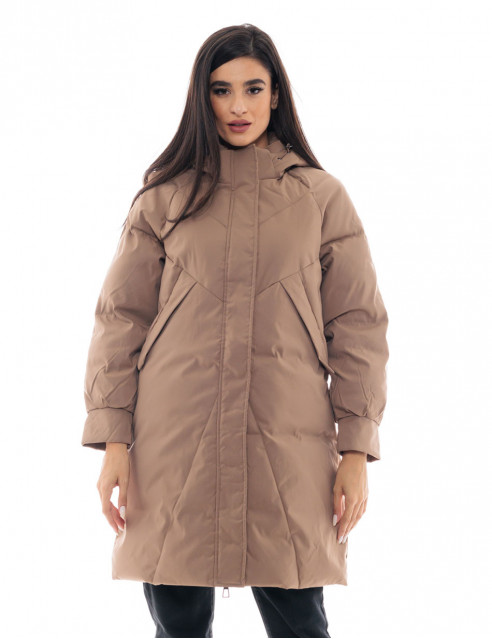 Biston fashion γυναικείο μακρύ μπουφάν