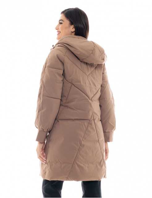 Biston fashion γυναικείο μακρύ μπουφάν