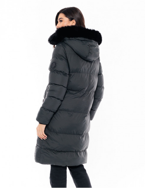 Biston fashion γυναικείο μακρύ μπουφάν