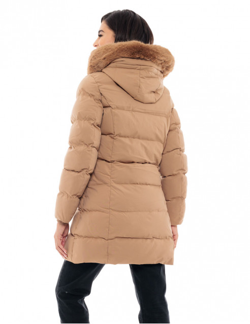 Biston fashion γυναικείο μακρύ μπουφάν