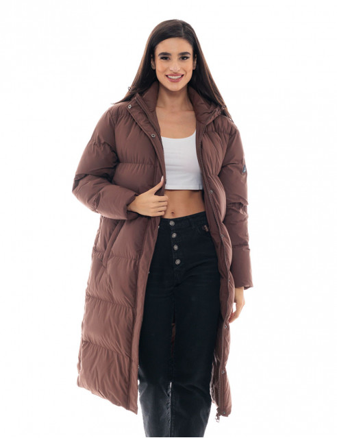 Biston fashion γυναικείο μακρύ μπουφάν