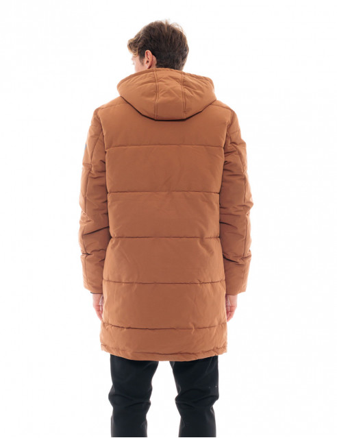 Biston fashion ανδρικό μακρύ μπουφάν