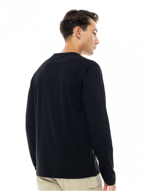 Smart fashion ανδρική μπλούζα με μακρύ μανίκι και τύπωμα