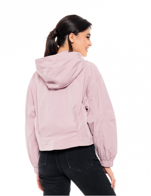 Biston fashion γυναικείο πανωφόρι με κουκούλα