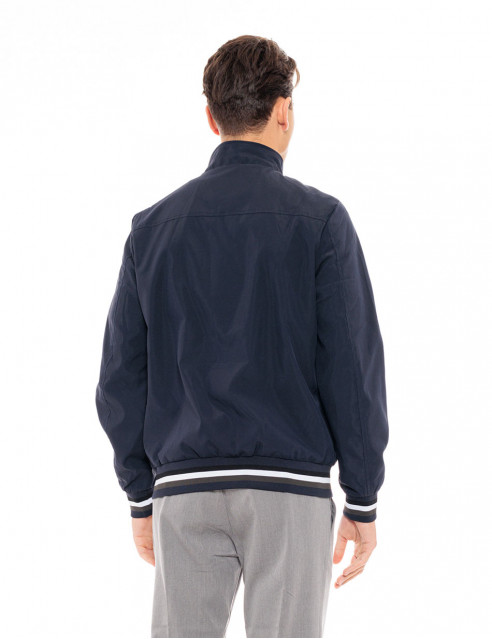 Biston fashion ανδρικό πανωφόρι με γιακά