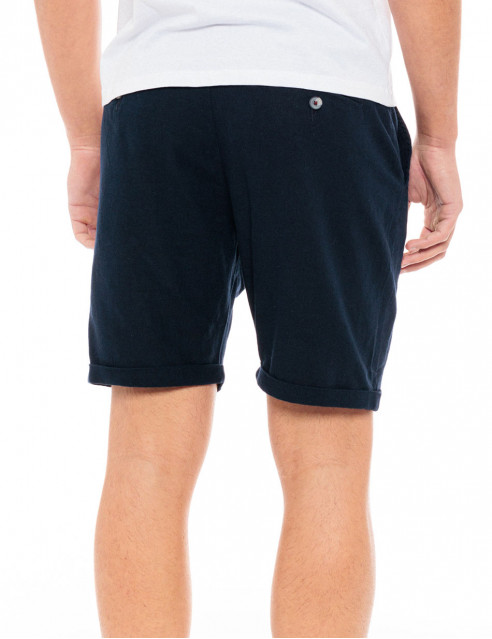 Biston fashion ανδρική λινή chinos βερμούδα