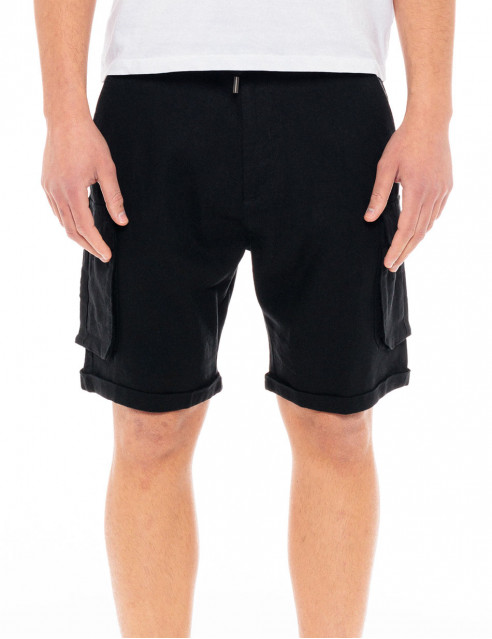 Splendid fashion ανδρική λινή cargo βερμούδα