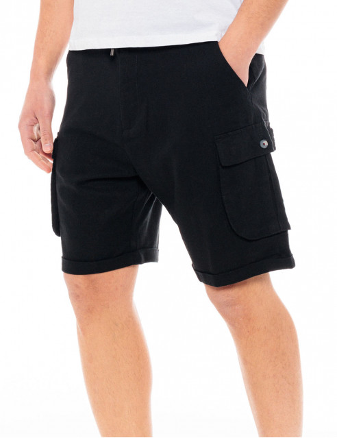 Splendid fashion ανδρική λινή cargo βερμούδα