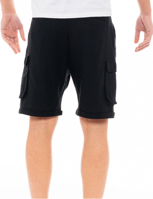 Splendid fashion ανδρική λινή cargo βερμούδα