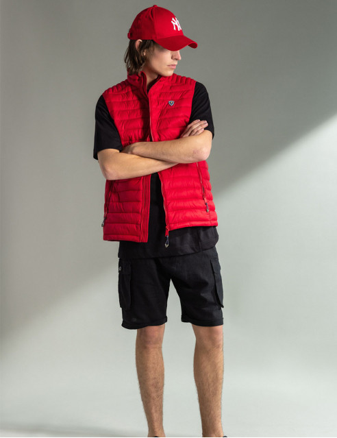 Splendid fashion ανδρική λινή cargo βερμούδα