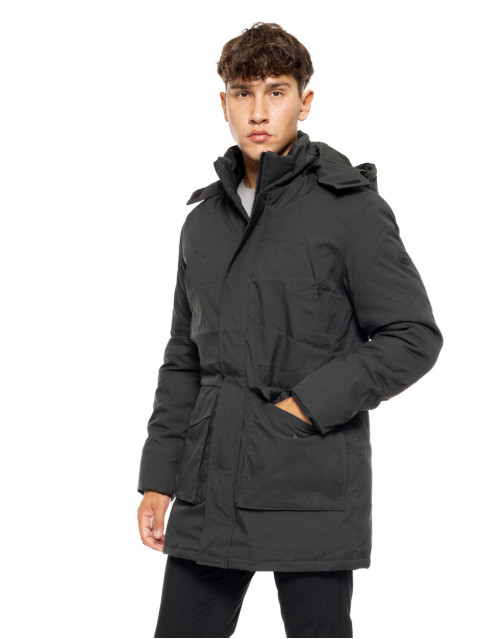 Biston fashion ανδρικό demi μπουφάν με αποσπώμενη κουκούλα