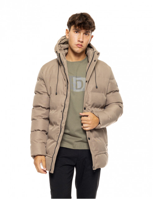 Splendid fashion ανδρικό demi μπουφάν με ενσωματωμένη κουκούλα