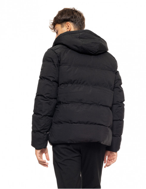Splendid fashion ανδρικό κοντό μπουφάν με αποσπώμενη κουκούλα