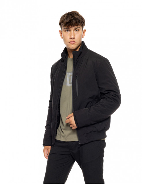 Splendid fashion ανδρικό κοντό bomber μπουφάν με γιακά
