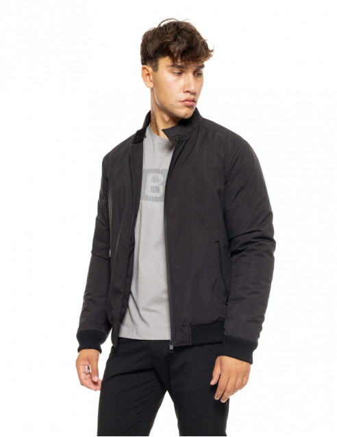 Biston fashion ανδρικό κοντό μπουφάν με αποσπώμενη κουκούλα
