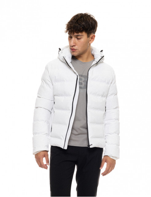 Biston fashion ανδρικό κοντό μπουφάν με αποσπώμενη κουκούλα