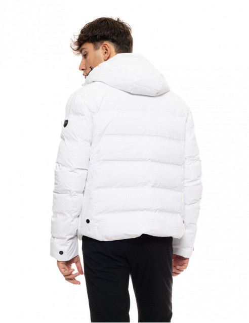 Biston fashion ανδρικό κοντό μπουφάν με αποσπώμενη κουκούλα
