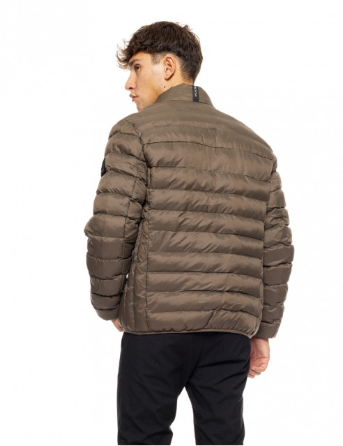 Biston fashion ανδρικό κοντό πανωφόρι με γιακά