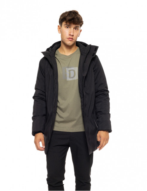 Splendid fashion ανδρικό demi μπουφάν με ενσωματωμένη κουκούλα