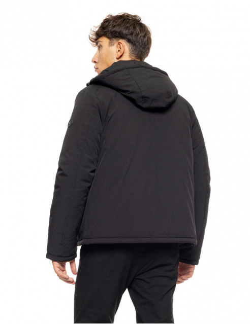 Splendid fashion ανδρικό κοντό μπουφάν με αποσπώμενη κουκούλα