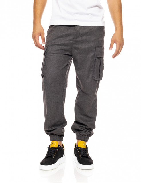 Biston fashion ανδρικό cargo παντελόνι