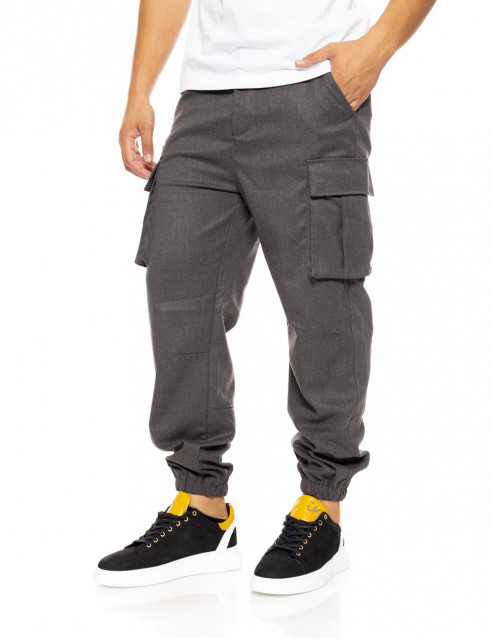 Biston fashion ανδρικό cargo παντελόνι
