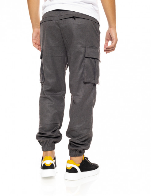 Biston fashion ανδρικό cargo παντελόνι