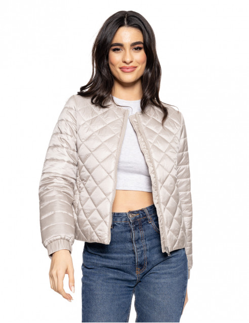 Biston fashion γυναικείο κοντό ultra light μπουφάν