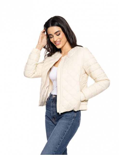 Biston fashion γυναικείο κοντό ultra light μπουφάν