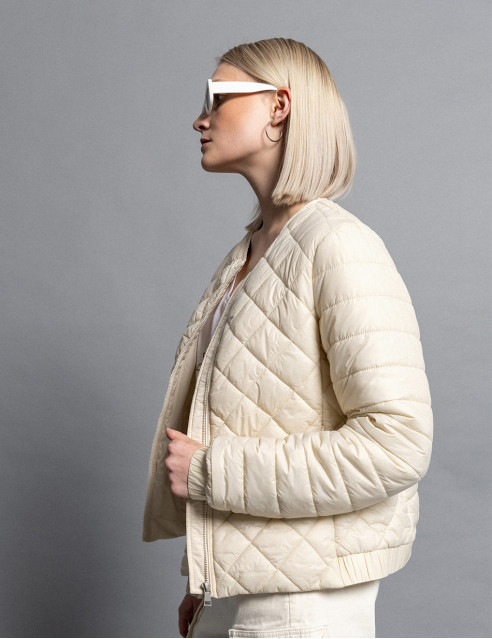 Biston fashion γυναικείο κοντό ultra light μπουφάν