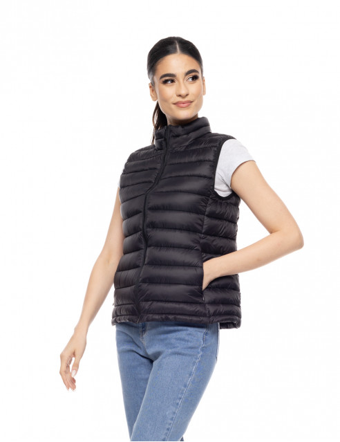 Biston fashion γυναικείο αμάνικο με γιακά