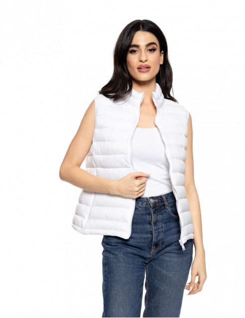 Biston fashion γυναικείο αμάνικο με γιακά