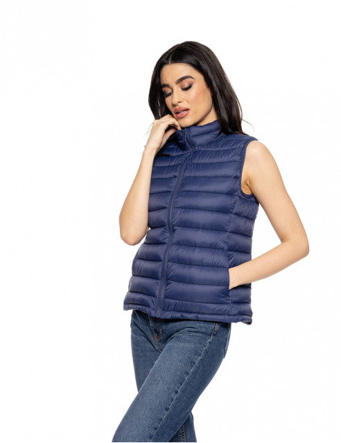Biston fashion γυναικείο αμάνικο με γιακά